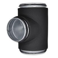 Izoliuotas ortakio trišakis su tarpinėmis IF19-TCPS100-100, DN100