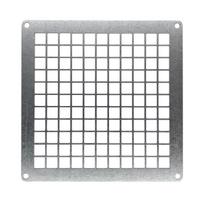 Metalinės ventiliacijos grotelės-tinklelis LSM1515Zn, 150 x 150 mm, cinkuotos.