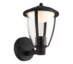 LED Lauko sieninė lempa LED/6W/230V IP44 juoda