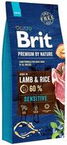 BRIT Premium by Nature Sensitive Lamb with rice - sausas maistas šunims - 15 kg