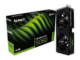 Graphics Card|PALIT|NVIDIA GeForce RTX 5060|8GB|GDDR7|128 bit|PCIE 5.0 16x|Dual Slot Fansink|3xDisplayPort|NE75060019P1-GB2063D