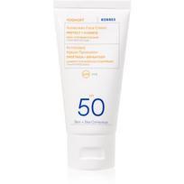 Korres Yoghurt Sunscreen veido kremas nuo saulės drėkinamojo poveikio SPF 30 50 ml