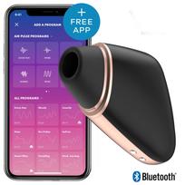 SATISFYER CONNECT Satisfyer Love Triangle Black Portable Air-Pulse & Vibration Device