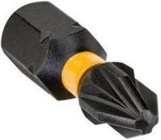 Smūginių sukimo antgalių rinkinys Dewalt Torsion Pz2x25 mm - DT7387T-QZ, 5 vnt.