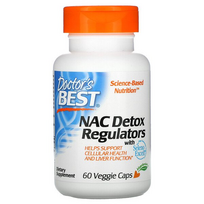 Doctor's Best NAC Detox Regulators 60 vcaps