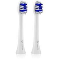 TrueLife SonicBrush Compact Heads White Whiten dantų šepetėlio pakaitinės galvutės TrueLife SonicBrush Compact / Duo 2 vnt.