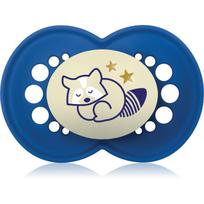 MAM Night 6+ months čiulptukas naktinė priemonė Blue 1 vnt.