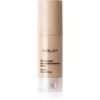 Inglot Skin Focused Care Face Foundation SPF 50 intensyvaus maskuojamojo poveikio makiažo pagrindas SPF 50 atspalvis 302 Ivory Beige 30 ml