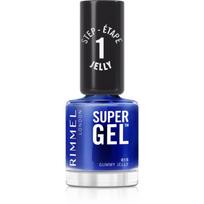 Rimmel Super Gel gelinis nagų lakas, stingstantis be UV / LED lempos atspalvis 015 Gummy Jelly 12 ml