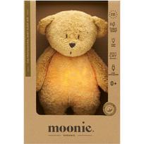 Moonie Bear 2.0 Organic Honey žaislas miegui su melodija 1 vnt.