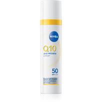 NIVEA Q10 Anti-Wrinkle itin lengvos tekstūros fluidas SPF 50 40 ml
