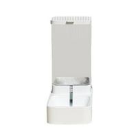 Automatinis kačių tiektuvas, 3,8 l/133,7 uncijos 4,6 svaro kačių/šunų lesyklėlė, didelė talpa B white