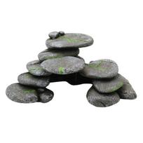 Aquarium Cave High Simulation Cobblestone Shape Landscaping Smooth Surface Exquisite Workmanship Catfish
