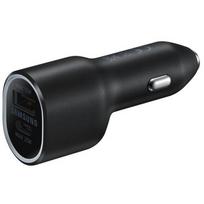 Automobilinis pakrovėjas cigarečių degiklio lizdui 2x USB 25W, juodas