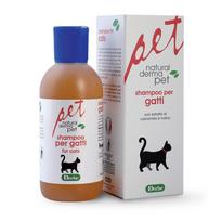 Šampūnas katėms - raminantis ir drėkinantis su ramunėlėmis ir malva - 200ml