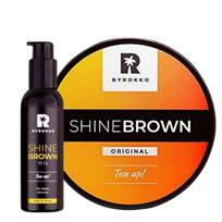 Byrokko Shine Brown + Įdegio aliejus