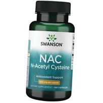 N-acetilcisteinas, NAC N-acetilcisteinas ​​600, Swanson 100 kapsulių (70280020) 100caps