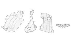 remonto rinkinys, priekinis žibintas OE FIAT 50927929