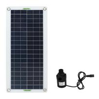 Saulės vandens siurblio rinkinys 30W polikristalinis silicis 800L per valandą saulės energijos vandens siurblys RV