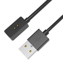 Įkroviklis, suderinamas su Xiaomi Redmi Watch 5/Redmi Watch 4/Smart Band 9/Smart Band 8 - USB kabelis 1 metras Laikrodžio įkrovimas Phonillico® juoda