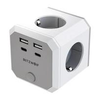 BlitzWolf BW-EC2 8-in-1 Power Cube (4xAC / 2 x, PSTBWFBW_EC2