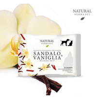 Drėgnos servetėlės šunims ir katėms kailio higienai su sandalmedžio ir vanilės aromatu - 35vnt