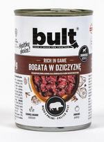 BULT Rich in game - Šlapias maistas šunims - 400 g