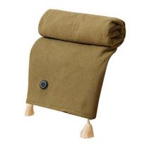 USB Heating Blanket for Outdoor Camping Zipper Closure 3 Temperature Settings Infrared žalia