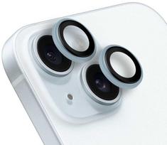 OBAL:ME lešio apsauga skirta Apple iPhone 15/15 Plus mėlynos spalvos