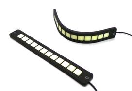 Lanksčios COB LED DRL dienos šviesos 1000lm bekele