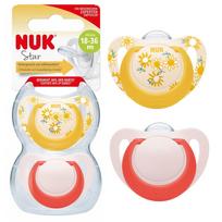 Čiulptukas NUK STAR,  2vnt