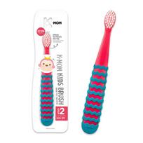 Dantų šepetėlis vaikams K-mom 2-12 m, raudonas