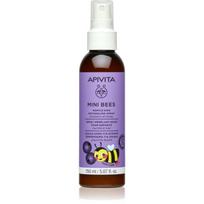 Apivita Mini Bees Gentle Kids Detangling Spray Blueberry&Honey Purškiklis plaukų iššukavimui palengvinti 150 ml