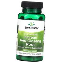 Korean Red Ginseng Root, Full Spectrum Korean Red Ginseng Root 400, Swanson 90caps (71280201) 90caps