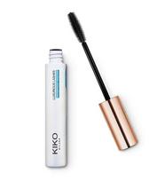 Apimtį didinantis vandeniui atsparus blakstienų tušas Kiko Milano, 12 ml