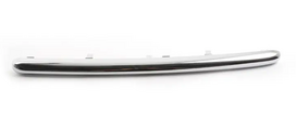 BMW MINI R50 Chromuotas bamperio apvadas kairėje pusėje Originalus 51127127971