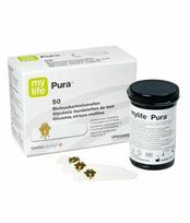 YPSOMED Mano gyvenimas Pura kraujo gliukozės testas 50 juostelių(1x50 ) NEMOKAMAS PRISTATYMAS