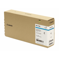 Canon PFI-710C Cyan/Žydra plačiaformačio spausdintuvo rašalo kasetė, 700 ml
