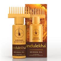 Indulekha Bringha plaukų aliejus asmenukių buteliukas 100ml (4 pakuotė)