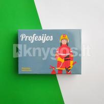 Profesijos. Lavinamųjų kortelių rinkinys