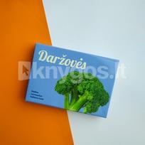 Daržovės. Lavinamųjų kortelių rinkinys