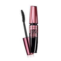 Maybelline New York Hypercurl vandeniui atsparus blakstienų tušas, juodas, 9,2 g