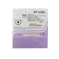 Ethicon Vicryl Plus # 5-0 sugerianti violetinė pintinė siūlė (VP2303) (Pakuotėje 12 vnt) white