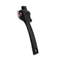 Can Opener Side Opening Manual Opener Ergonomic Handle Stainless Steel Lid raudona
