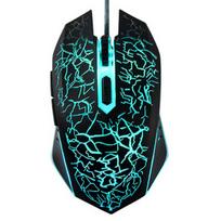 Laidinė žaidimų pelė, USB optinės kompiuterio pelės su RGB apšvietimu, 4 reguliuojamo DPI ergonominė žaidimų pelė nešiojamam kompiuteriui