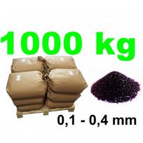 1000kg Smėlis smėliapūtei - smėliavimui Rudas korundas 0.1 - 0.4 mm