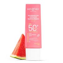 Dot & Key Apsauginis kremas nuo saulės - SPF 50 PA++++ Arbūzas Hialuronas Vėsinantis, riebiai, normaliai, mišriai odai, lengvas, 50 g
