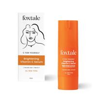 Foxtale 15% vitamino C veido serumas švytinčiai odai, su gryna L-askorbo rūgštimi ir vitaminu E, šviesinantis serumas nuo tamsių dėmių, papilkėjusiai odai, skatina kolage