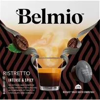Kava Dolce gusto kavos aparatams Belmio Ristretto BLIO80004, 16 kapsulių dėžutėje