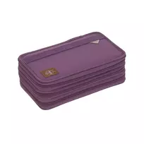 LASSIG trijų skyrių penalas su priedais Unique, Purple